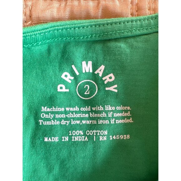 2T Primary Kids Recess Kelly Green Sleeveless Dress - Picture 5 of 5